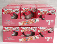 2 Boxes of Smarties Love Hearts Chocolate Ball Surprises (30g Each, Best Before April 30th 2025, 27 in Total)