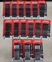 15-Packs New Sharpie Vlack Ink Roller Pen Stylo . 15 Packs - 4 Pens Per Pack