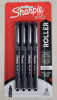15-Packs New Sharpie Vlack Ink Roller Pen Stylo . 15 Packs - 4 Pens Per Pack - 2