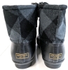 Size 7 Women's SPERRY Top-Sider Women's Saltwater Buffalo Check Black Duck Boots STS88316 - 3
