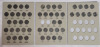 1996 - 2019 USA Jefferson Nickel Set in Coin Book . Missing 2009P & 2009D Nickels . 51 Coins - 5