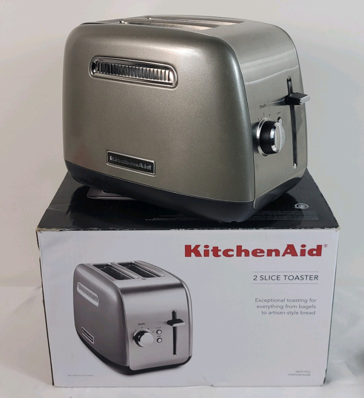 KitchenAid 2-Slice Toaster w/Box . Tested Working