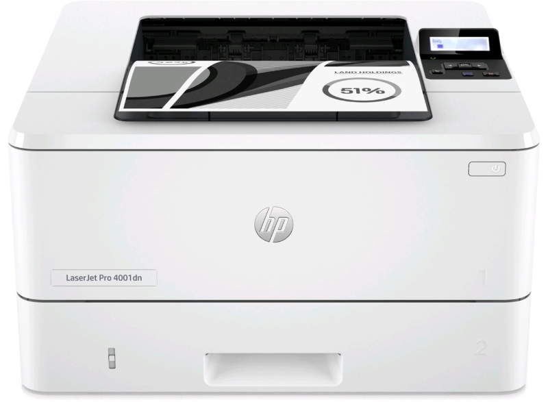 As New - HP LaserJet Pro 4001dn Black & White Printer. Retails for $400