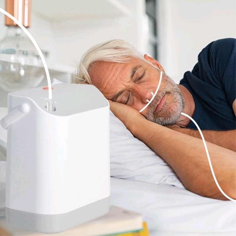 New MTEH Mini 1.5L Portable Continuous Flow Oxygen Concentrator With 4 Hours Internal Battery - FYY-01 | Retails Over $150!