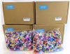 4 New Boxes GOCELYN 3500+PCS Pony Beads for Bracelet Necklace Making, Multi-Color Plastic Craft Beads Seed Beads with Big Hole for DIY Craft Kandi Jewelry Hair Braiding | Retails Over $60!