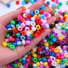 4 New Boxes GOCELYN 3500+PCS Pony Beads for Bracelet Necklace Making, Multi-Color Plastic Craft Beads Seed Beads with Big Hole for DIY Craft Kandi Jewelry Hair Braiding | Retails Over $60! - 3
