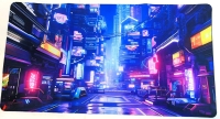 New Cyberpunk Japan Video Gaming Mouse Pad / Desk Mat with Non-Slip Backing : 29" &times; 15.75"