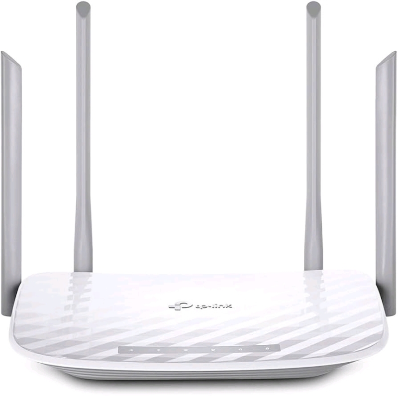 New TP-LINK AC1200 WiFi Router (Archer C50) - Dual Band Wireless Internet Router, 4 x 10/100 Mbps Fast Ethernet Ports, Supports Guest WiFi, Access Point Mode, IPv6 and Parental Controls