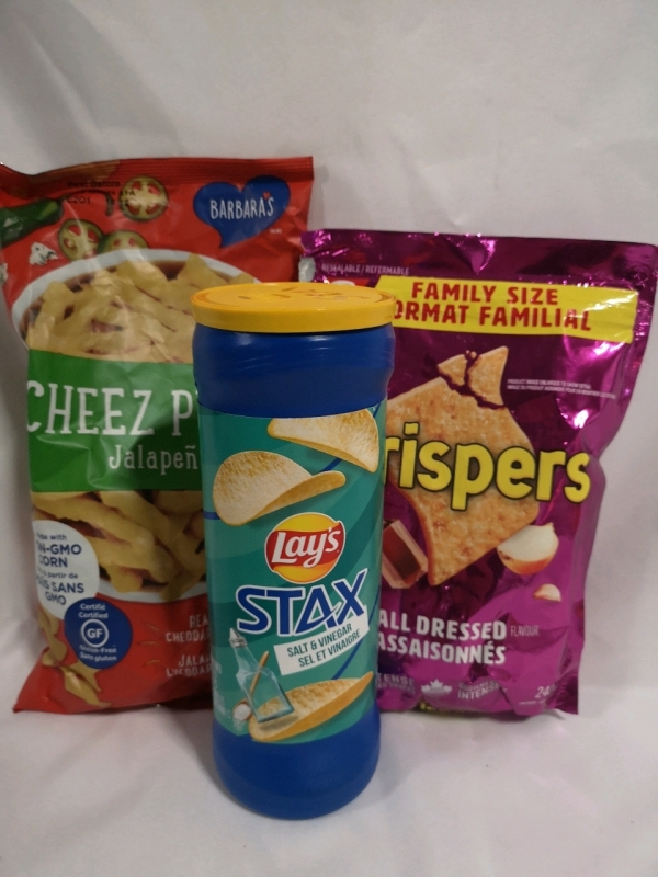 New Chips & Puffs - Lay's, Crispers +