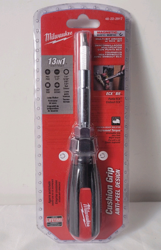 New - Milwaukee 13-in-1 Multi-Bit Driver .