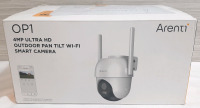 As New Arenti OP1 4MP Ultra HD Outdoor Pan Tilt Wi-Fi Smart Camera (Opened Amazon Return)