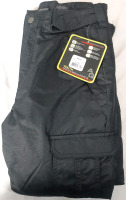 New Youth Performance Black Water Resistant Cargo Pants, S Size (7/8)
