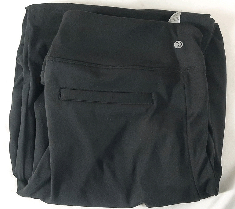 New G4Free Black Yoga Pants (XL Size 33" Inseam)
