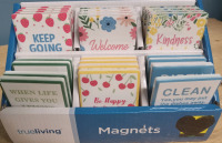 24 New | 3" x 2" Decorative Magnets