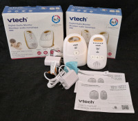 2 As New Vtech Digital Audio Monitors - Tested and Working
