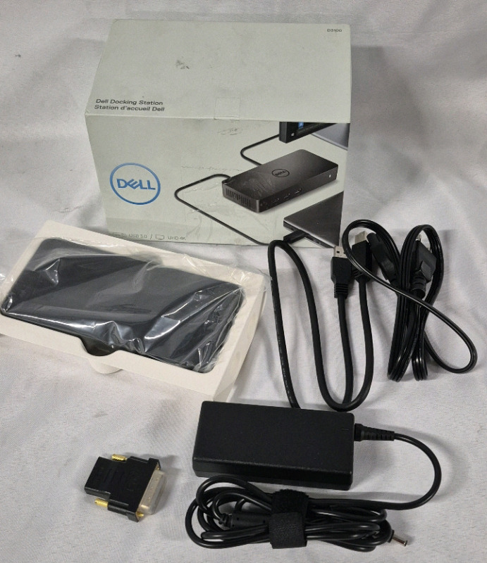 As New Dell Docking Station USB 3.0