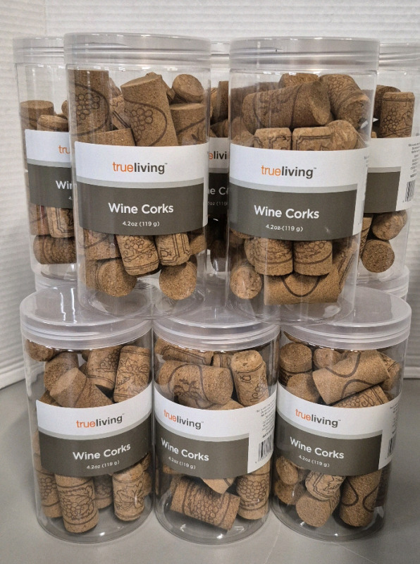 11 New Trueliving Wine Corks 119g per Container