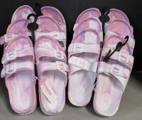 6 New Bobbie & Brooks Ladies Sandels sz 6/7, 8/9 & 9/10