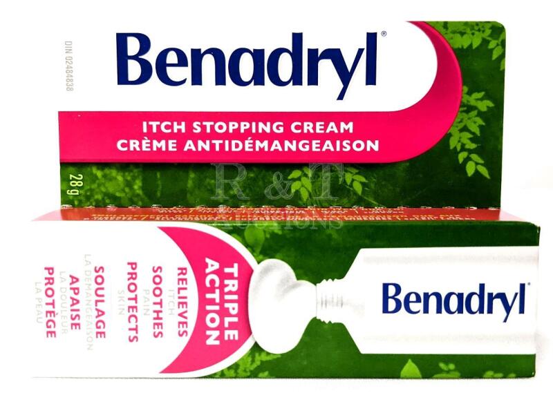 New BENADRYL Itch Stopping Cream 28g