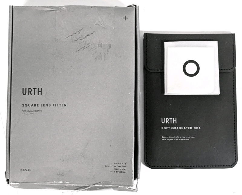 As-New URTH Soft Graduated ND4 Square Lens Filter - S G ND4 .6 20L (Box Damaged in Transit) | Retails Over $200!