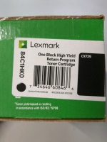1 New In Box Lexmark Printer Black High Yield Toner Cartridge