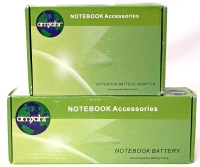 2 As-New AMSAHR Rechargeable Battery Packs : Notebook Battery/Adapter 11.1V 5200mAh & Notebook Battery Li-Ion 11.1C 7800mAh (See Desc For More Info)