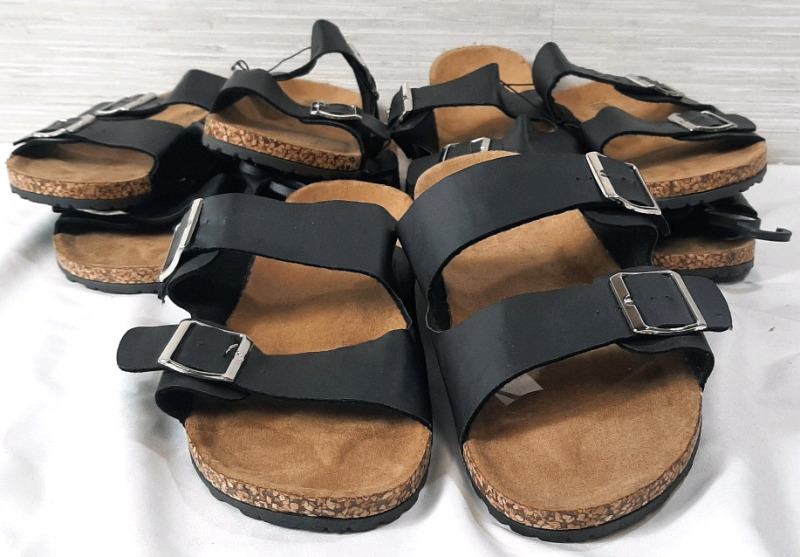 5 New Pairs of Mountain Ridge Sandals, S, M, & L Sizes