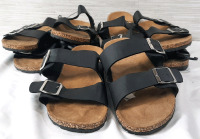 5 New Pairs of Mountain Ridge Sandals, S, M, & L Sizes
