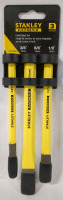 As New Stanley FatMax 3 Piece Cold Chisel Set