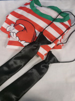 New | Boys Size 8 Seuss' Grinch Pajama Set & 2 Boy's Ties