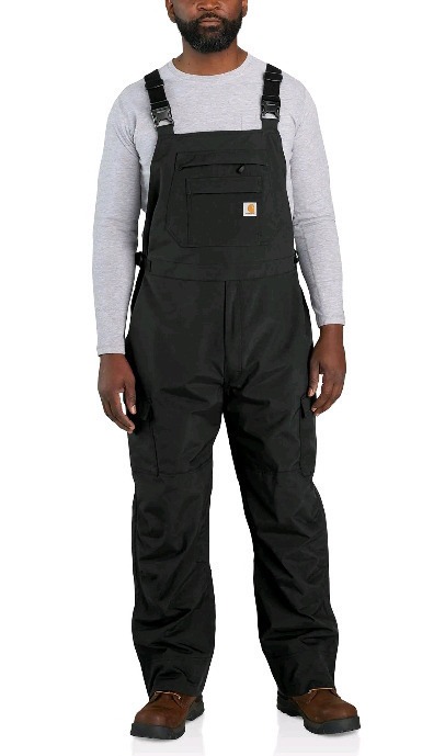 New | Size L Regular Men's Carhartt Storm Defender Heavyweight Bib Overall Loose Fit | *Retails $270*