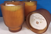 4 New | 14oz Maple Belgian Waffles Scented Candles