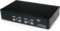 StarTech 4-Port Professional VGA USB KVM Switch with Hub - 1U Rack-mountable KVM Switch . Model # SV431USB .