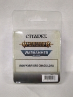 New Warhammer 40k Iron Warriors Chaos Lord Metal Mini