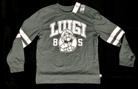 New Size SMALL (6/7) Boys GAP LUIGI Mario Bros Long-Sleeve&lrm; Shirt