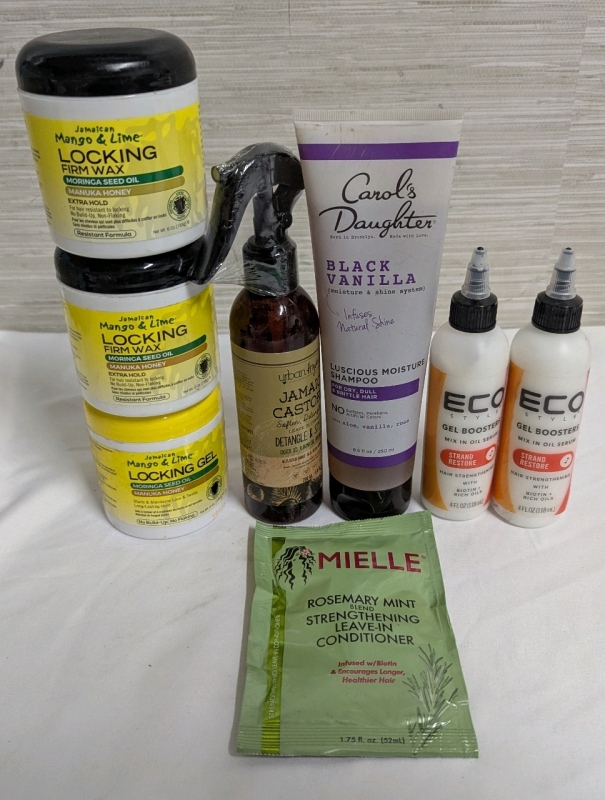 8 New Haircare/Styling Products. Variety of Brands and Effects. Amounts between 52ml - 250ml