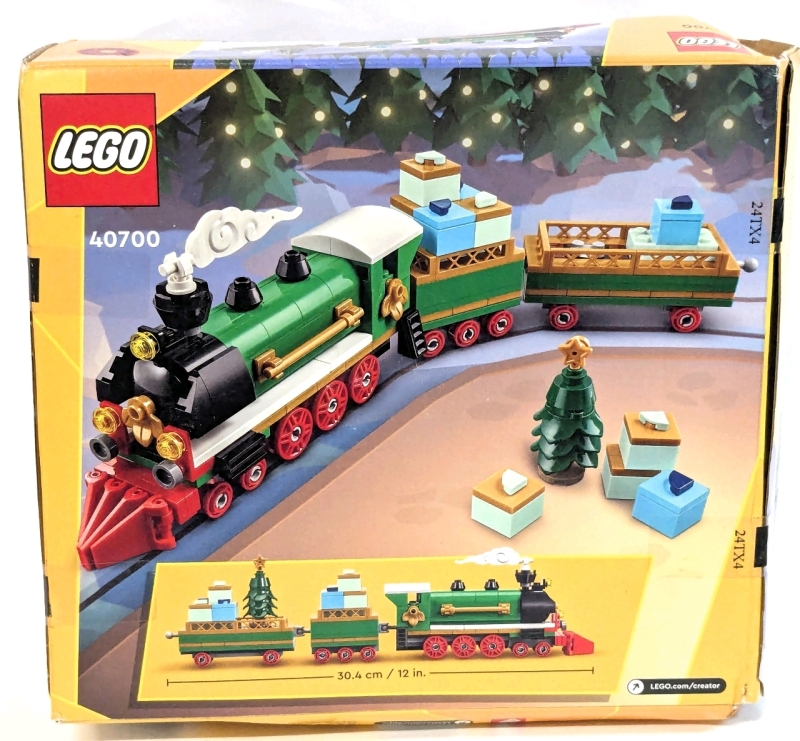New LEGO Creator #40700 Winter Holiday Train 294pcs - SEALED