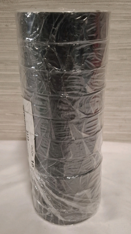 New 10Pcs Sealed Electrical Insulation Tape 18M | Measurements: 60ft./pi x 0.18MM x 19MM