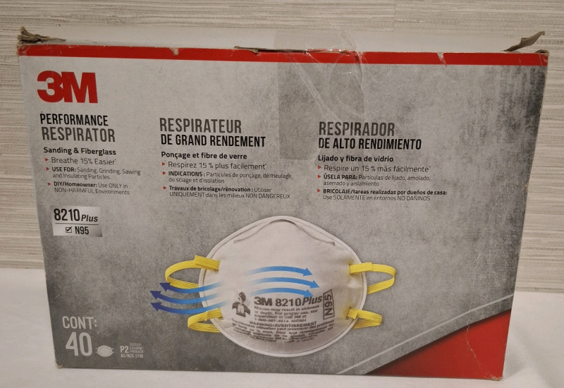 New in box | 40pcs 3M Performance Respirator N95