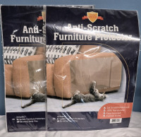 12 New Anti-Scratch Furniture Protectors - 100% Transparent