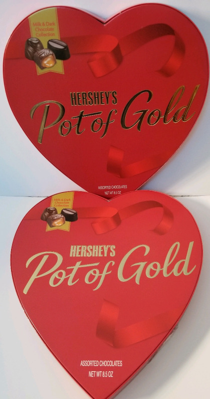2 new boxes Hershey's Pot of Gold 8.5 ounces per box