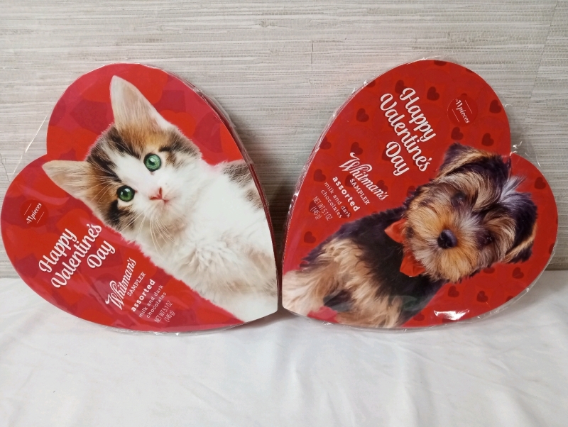 New 2x Whitman's Assorted Chocolates