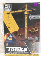 New in Box 280 Piece Tonka Mighty Crane Construction Set