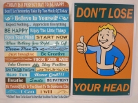 2 Motivational Metal Sign Bundle