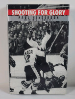 Signed Paul Henderson " Shooting for Glory " Hardcover Book . No COA