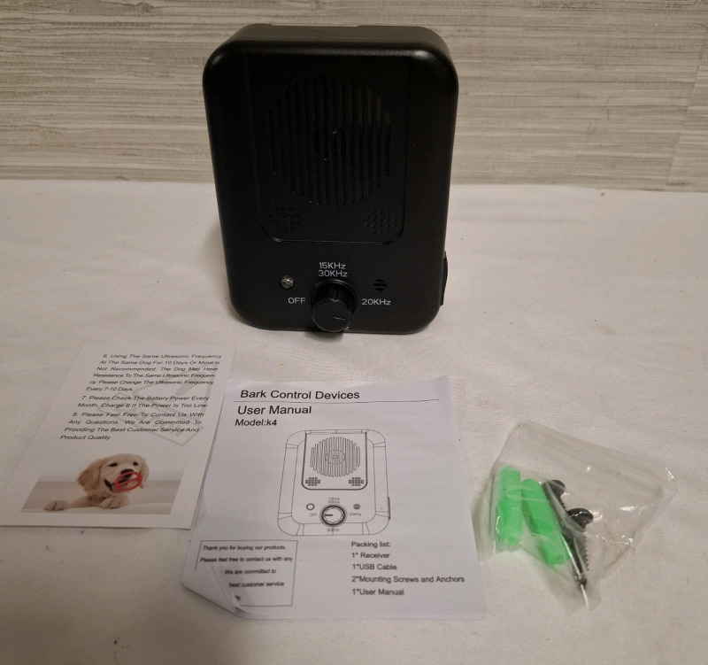 New in Box Bark Control Device | Device with Sonic to stop Dog Bark