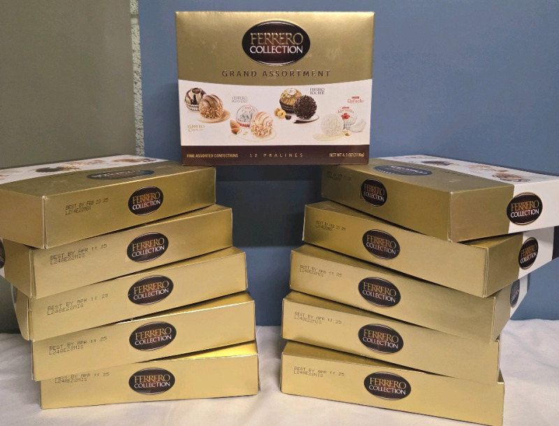 11 New | 118g 12 pc Ferrero Collection Boxes of Fine Assorted Chocolates