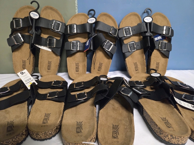 6 New | Variety Sizes Men's Mission Ridge Sandals