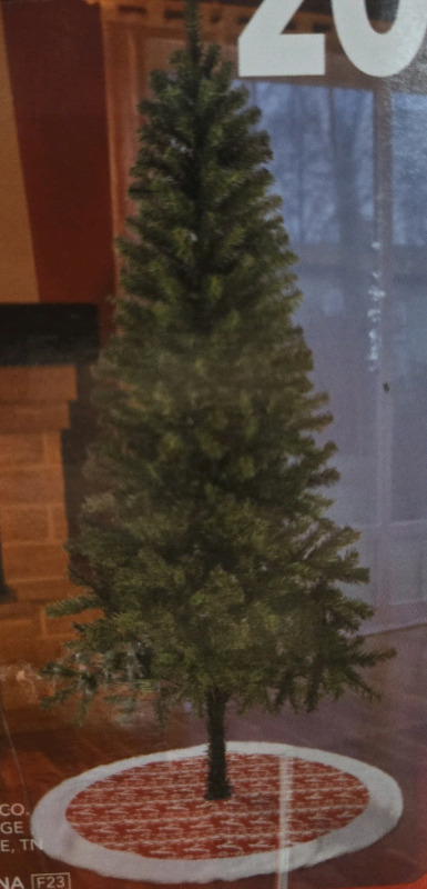 New In Box | Holiday Style Rocky Mountain Pine Christmas Tree, 6 ft Tall