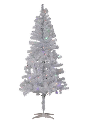 New In Box | Holiday Style Pre-Lit White Nordic Pine Christmas Tree, 6 ft